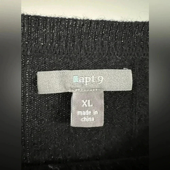 apt. 9 | men’s v-neck cashmere sweater. Size: XL - Picture 11 of 13